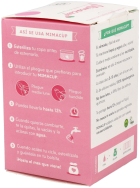 Coupe menstruelle rose