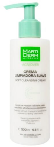 Martiderm Acniover Cr&egrave;me Nettoyante Douce 200 ml