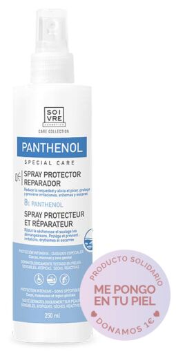 Spray réparateur protecteur au panthénol 8 % 250 ml