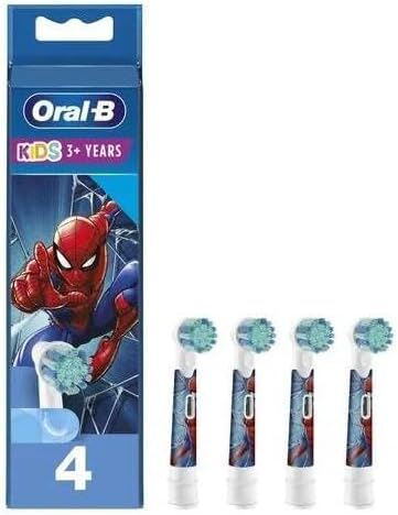 Brosse de rechange Elect Pro Kids/Inf 3+ Spiderman 4 unités
