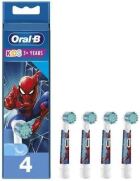 Brosse de rechange Elect Pro Kids/Inf 3+ Spiderman 4 unités