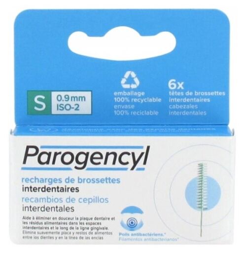 Recharge de brossettes interdentaires 6 unités