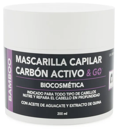 Masque capillaire au charbon actif &amp; Go 250 ml