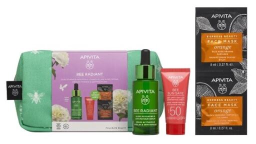 Apivita Coffre Rayonnant Abeille 4 Pi&egrave;ces
