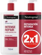 Lotion Corps Réparatrice Intense Peaux Très Sèches 2x750 ml