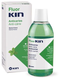 Fluor-Kin Bain de bouche anti-caries 500 ml
