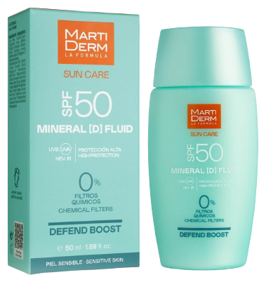 Crème Solaire Minérale Fluide [D] SPF50 50 ml