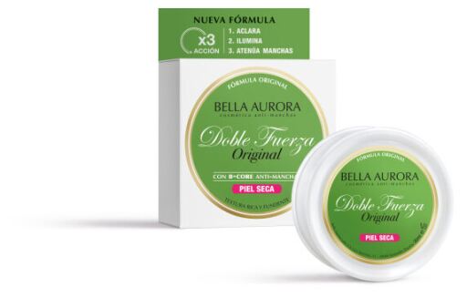 Crème anti-taches double force pour peaux sèches 30 ml