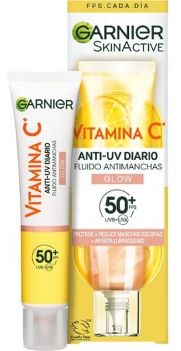 Garnier Skinactive Fluide Anti-Taches Vitamine C Glow SPF50+ 40 ml