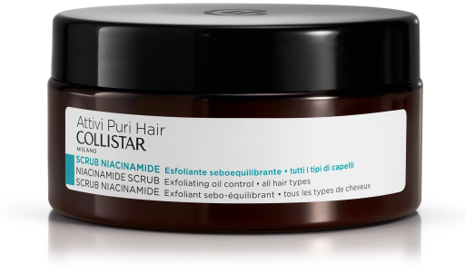 Collistar Niacinamide gommage exfoliant s&eacute;bo-r&eacute;gulateur pour tous types de cheveux 250 ml