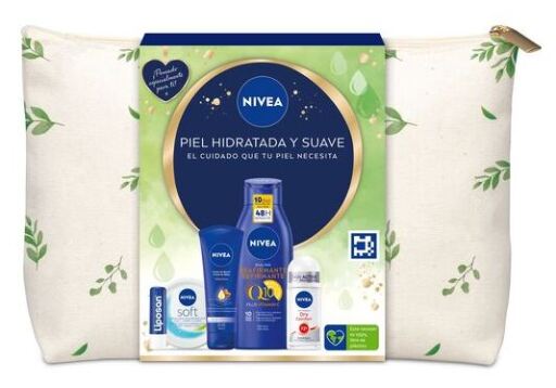 Trousse de toilette peau hydratée et douce, 5 pièces