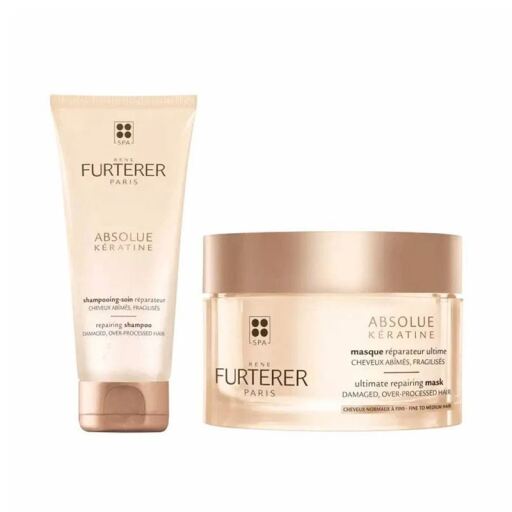 Absolue Kératine Shampoing Coffret 2 Pièces