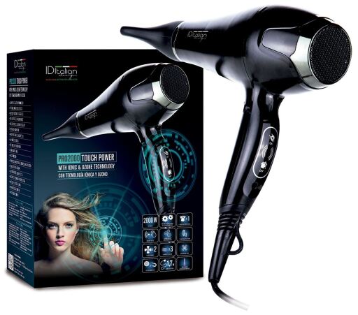 S&egrave;che-cheveux Touch Power Pro 2000 (1 unit&eacute;)