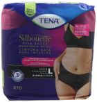 Culotte noire taille basse Silhouette, taille L, 9 unités