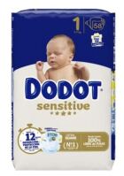 Couche Sensitive T/1 2-5 Kg 58 Unit&eacute;s
