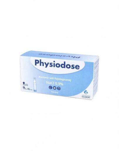 Physiodose Sérum Physiologique 40 Unidoses x 5 ml