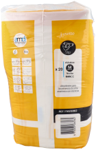 Couche élastique de nuit taille M 80 unités