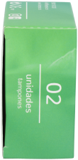 Tampon pour incontinence extra-urinaire 2 unités