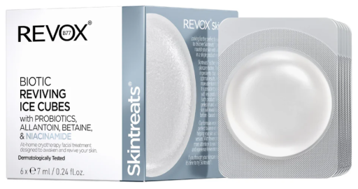 Glaçons revitalisants Biotic Skintreats 6 x 7 ml