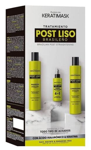 Kit post-lissage Keratimask 3 pièces