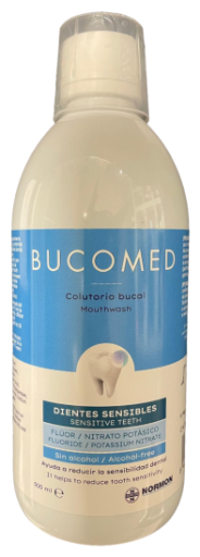 Bain de bouche Bucomed pour dents sensibles 500 ml