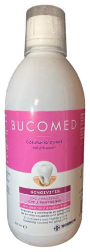 Bain de bouche Bucomed pour la gingivite 500 ml