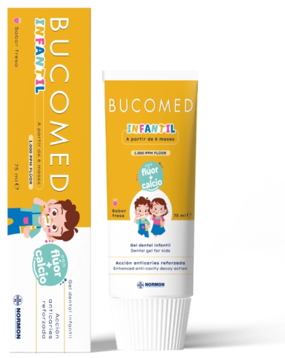 Pâte pour enfants Bucomed 75 ml