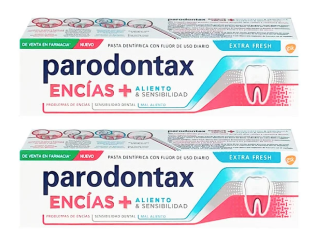 Gencives + Haleine &amp; Sensibilité Extra Fraîches 2 x 75 ml