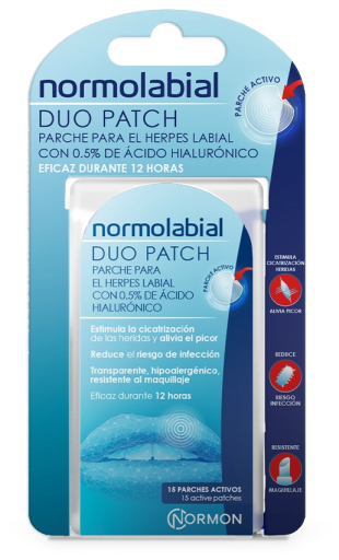 Normon Patch Duo Normolabial 15 Unit&eacute;s