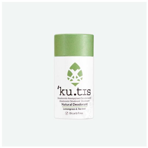 Kutis Skincare D&eacute;odorant v&eacute;g&eacute;talien sans bicarbonate de soude &agrave; la citronnelle et &agrave; l'arbre &agrave; th&eacute; 50 ml