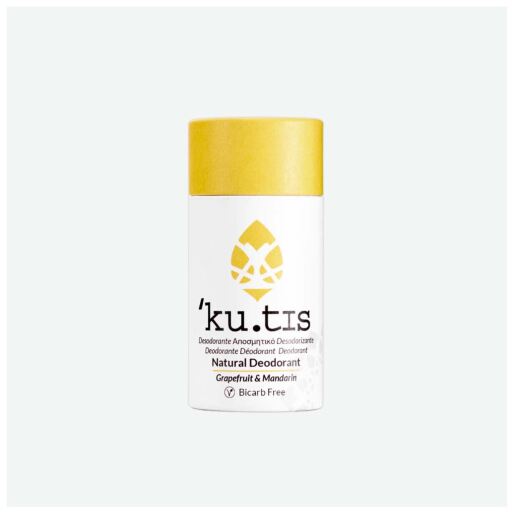 Kutis Skincare D&eacute;odorant v&eacute;g&eacute;talien sans bicarbonate de soude au pamplemousse et &agrave; la mandarine 50 ml