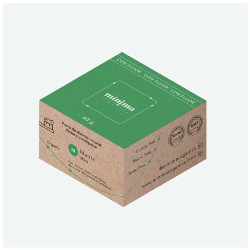 Dentifrice &agrave; la menthe et &agrave; l'acide hyaluronique avec fluorure