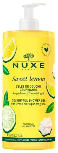 Nuxe Gel douche au citron doux 750 ml