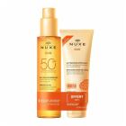Huile de bronzage SPF 50 150 ml + Lait apr&egrave;s-soleil 100 ml