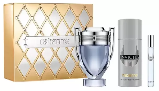 Rabanne &Eacute;tui 3 pi&egrave;ces Invictus
