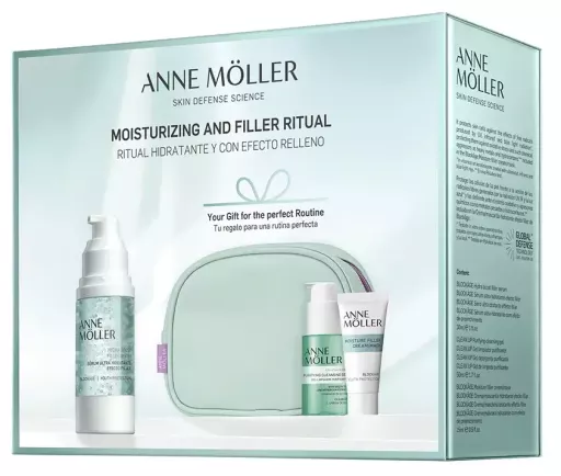 Coffret Rituel de Blocage Hydratant et Comblant 4 Pi&egrave;ces