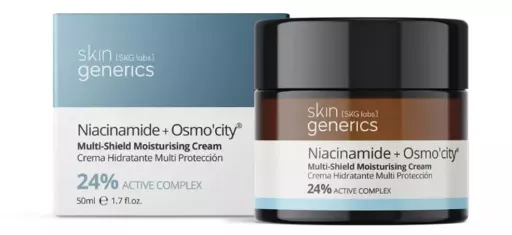 Cr&egrave;me hydratante multi-bouclier Niancinamide + Osmo'City SPF 30 50 ml