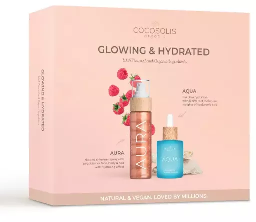 Cocosolis Coffret 2 pi&egrave;ces &eacute;clatant et hydrat&eacute;