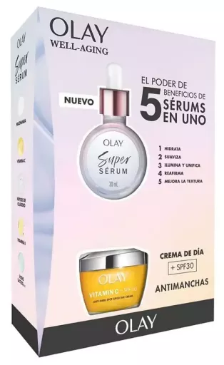 Olay Ensemble de 2 produits Regenerist &agrave; la vitamine C FPS 30
