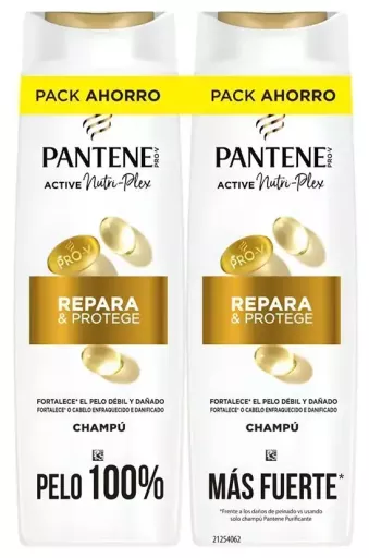 Pantene Shampoing R&eacute;parateur et Protecteur 2 x 325 ml