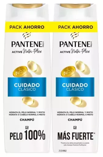 Pantene Shampooing Classic Care 2 x 325 ml