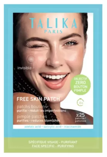 Talika Patchs anti-boutons gratuits pour la peau, 25 unit&eacute;s