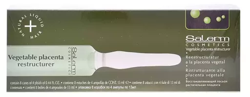 Salerm Restructurateur Placenta V&eacute;g&eacute;tal 32 X 13 ml