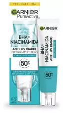 Fluide mat invisible Pure Active BHA + Niacinamide SPF 50+ 40 ml