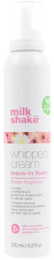Milk Shake Mousse sans rin&ccedil;age &agrave; la cr&egrave;me fouett&eacute;e, parfum floral, 200 ml