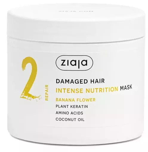 Ziaja Masque capillaire nourrissant &agrave; la fleur de bananier Plant Essentials 350 ml