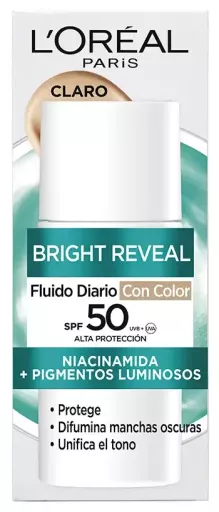 L'Or&eacute;al Paris Fluide quotidien Bright Reveal Niacinamide SPF50 50 ml