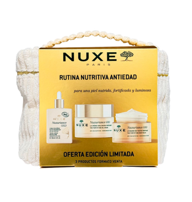 Nuxe Nuxuriance Gold, le coffret de 3 soins nourrissants anti-&acirc;ge
