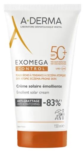A-DERMA Exomega Control &Eacute;mollient FPS 50+ 150 ml