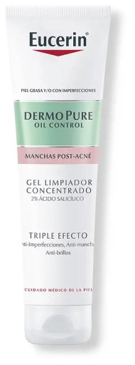 Eucerin Gel nettoyant triple action Dermopure 150 ml